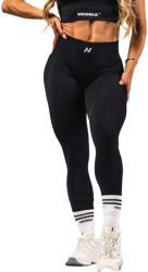 Nebbia Colanți pentru femei Flow Seamless Push-Up Leggings with Shaping Lines 497 BLACK XS