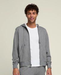 Wilson Hanorac pentru bărbați M Team Zip Hoodie Medium Gray Heather M