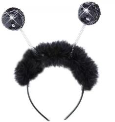Widmann Accesoriu de costum: Diademă cu pene și paiete aurii (1942G)