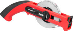 Strend Pro Mérőszalag, Strend Pro Premium LWP3013, piros/fekete, 30 m/13 mm, acél szalag, műanyag tok, fogantyúval, csúszóhoroggal (TC2161028)