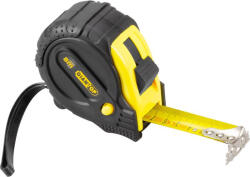 Giantop Mérőszalag, Giantop CR-87 CE, fekete/sárga, 8 m/26 mm, acél szalag, műanyag tok (TC2160571C)