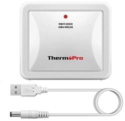 ThermoPro TX-4 senzor de schimb pentru termometru digital TP-60S/TP-62/TP-65A/TP-67A, 433MHz, reîncărcabil (TX-4)