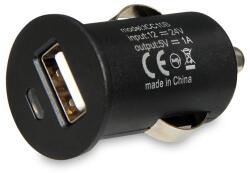 iBOX C-10 Autós USB töltő 1A Fekete (ICC10B) (ICC10B)