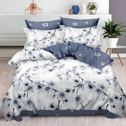 EmonaMall Двулицево спално бельо с ластик EmonaMall, 6 части - Модел S17460 (S17460-66666e)