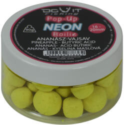 DOVIT Pop-Up Neon Boilie 16-20mm 18 g - Ananász-vajsav (DV-DOV7836)