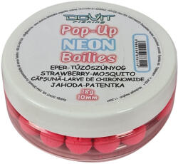 DOVIT Pop-Up Neon Boilie 10mm 18 g - Eper-tűzőszúnyog (DV-DOV7311)
