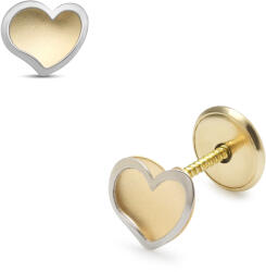 Lisa különleges szívecske gyerek fülbevaló - JTAG-0293 (JTAG-0293)