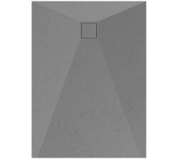 Welland kőhatású zuhanytálca szifonnal 80 x 110 cm - szürke (GT-11080SS) - miniwebshop