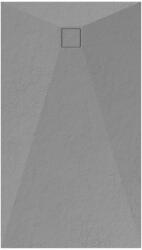 Welland kőhatású zuhanytálca szifonnal 80 x 140 cm - szürke (GT-14080SS) - miniwebshop