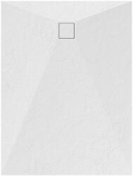 Welland kőhatású zuhanytálca szifonnal 90 x 120 cm - fehér (GT-12090SS)