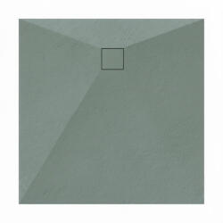 Welland kőhatású zuhanytálca szifonnal 90 x 90 cm - zöld (GT-9090SS) - miniwebshop