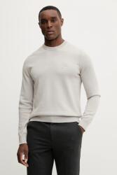 BOSS Orange gyapjúkeverék pulóver Kanovano_S - szürke XXL