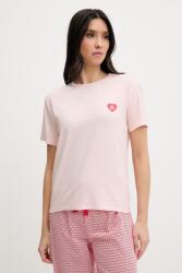 HUGO t-shirt - rózsaszín XL