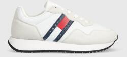 Tommy Jeans bőr sportcipő TJM MODERN RUNNER - fehér Férfi 44