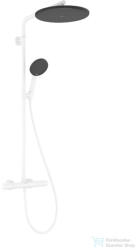 Hansgrohe Raindance Alive S Puro Showerpipe 300 1jet EcoSmart+ termosztátos zuhanyrendszer, matt fehér 24594700 (24594700)