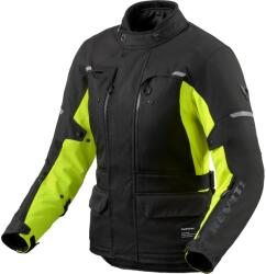 Revit Geacă de motocicletă Revit Outback 5 H2O pentru femei, neagră-galben fluo (REFJT436-1450)