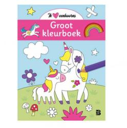 Standaard Uitgeverij Nagy Kifestőkönyv Unikornisok, Holland Nyelvű Könyv