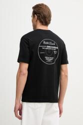 BOSS Orange pamut póló Te_BossClub - fekete M