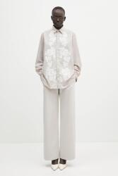 Aries Памучна риза Aries Lace Overprinted Poplin Shirt (AR4010203)