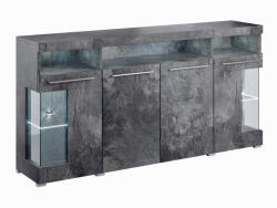  Szekrény Torvire 113 (Sötét beton)