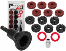 TOYA Csiszolókorong Készlet Kerékagyak És Csapok Tisztításához 14db-os Yato YT-25384 (5906083086984)