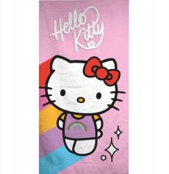 Aymax Hello Kitty Rainbow fürdőlepedő, strand törölköző 70x140cm (Fast Dry) (KITTY)