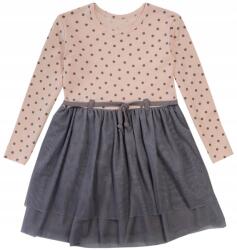 Bamar Nicol Elegáns pamut Tüll Pöttyös Ruha 104 L705A (192168)