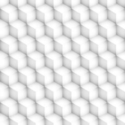 agmART Fotótapéta Absztrakt Fehér Kockák 3D 380x256 (Fototapety agmART)