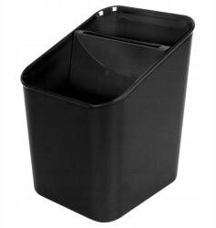 ORION Evőeszköztartó csepegtető, fekete műanyag, 16x13x10.5 cm (229046-C)