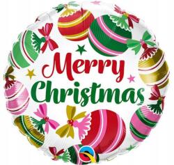 Qualatex Karácsonyi Ornaments fólia lufi 46 cm