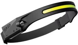 Spyral LED-szalagos fejlámpa, USB-ről tölthető, 350 lumen