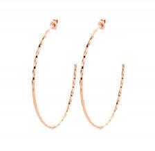 Disney Victoria Rose gold színű karika fülbevaló (VBKAY08060)