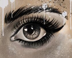 agmART Fotótapéták falfestmény női szem 380x256 (Fototapety agmART)