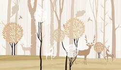 agmART Fotótapéta kilátás szarvas állatok növények 395x280 (Fototapety agmART)