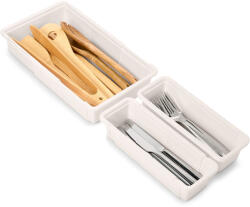 Tchibo - 3 kihúzható fiókrendszerező - fehér