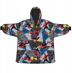  Pókember Spider-Verse felnőtt belebújós plüss polár takaró, poncsó (AYM-050SP-SPAD)