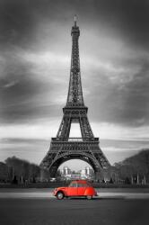 agmART Fotótapéta Fekete-fehér Eiffel Torony Párizs (Fototapety agmART)
