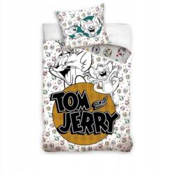Carbotex Tom és Jerry White ágyneműhuzat 140×200cm, 70x90 cm (TJ212104)