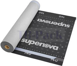  SUPERNOVA páraáteresztő tetőfólia ragasztócsíkkal 140g/m2, 37, 5m2, 3rétegű