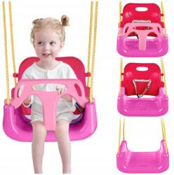 KRUMAD Hinta Kerti Otthoni Moduláris Gyerekeknek 3az1ben Erős Kötél Biztonságos (Huśtawka Domowa Ogrodowa Modułowa dla Dzieci)