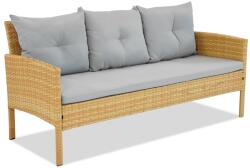 Garden Point Háromszemélyes kanapé technorattanból Bari Garden Point bézs (GAP435)