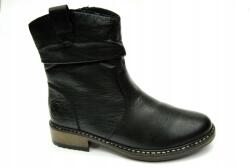 VENEZIA Rieker Z6883 bélelt női bakancs Fekete bőr méret 38 (Z6883-00)