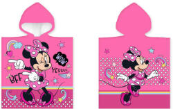 Aptex Disney Minnie Bff strand törölköző poncsó 50x100 cm (110073)