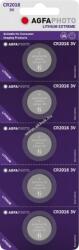 AccuCell Agfaphoto lítium gombelemm CR2016 3V 5db/csomag