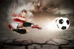 agmART Méretre Szabott Fotótapéta Foci Labda (Fototapety agmART)