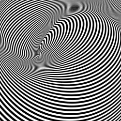 agmART Fotótapéta Absztrakt Csíkok Illúzió Fekete-fehér (Fototapety agmART)