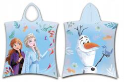 Jerry Fabrics Disney Jégvarázs Blue strand törölköző poncsó 50x115cm (23PN317)