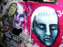 agmART Fotótapéta Graffiti Falsik Arc 260x180 (Fototapety agmART)