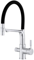 Gamma Vegas 3 utas konyhai csaptelep beépített vízszűrő berendezéshez króm, beépíthető