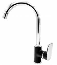 Gamma Sky konyhai csaptelep fekete-króm, beépíthető (GA-SK2556)